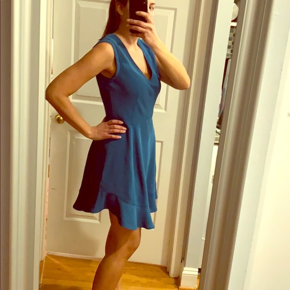 J Crew Sleeveless Turquoise Dress - Picture 3 of 7